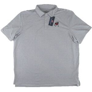 Vineyard Vines Performance UGA Georgia Bulldogs Polo Shirt Mens XXL